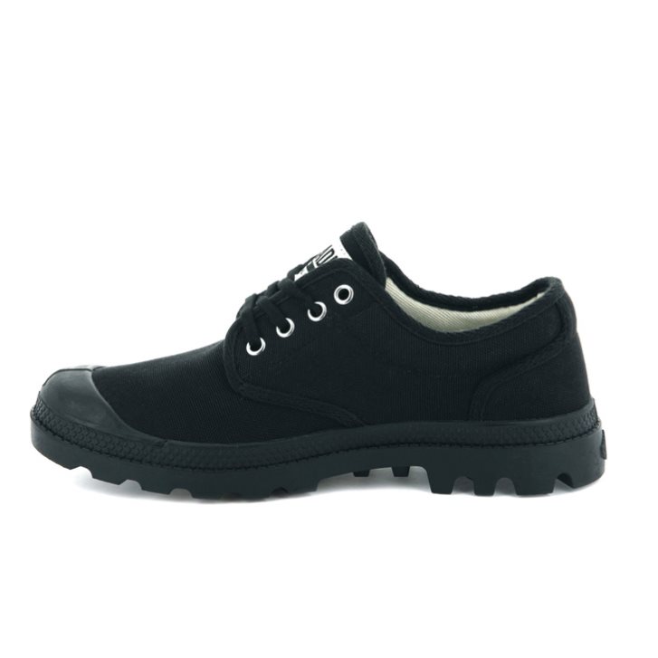 Palladium Pampa OX Originale Men's Oxfords Shoes Black | UK X960-DIR